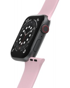 Band for IWatch 42/44/45/46mm - Pinky Promise (Light Pink/Light Orange)
