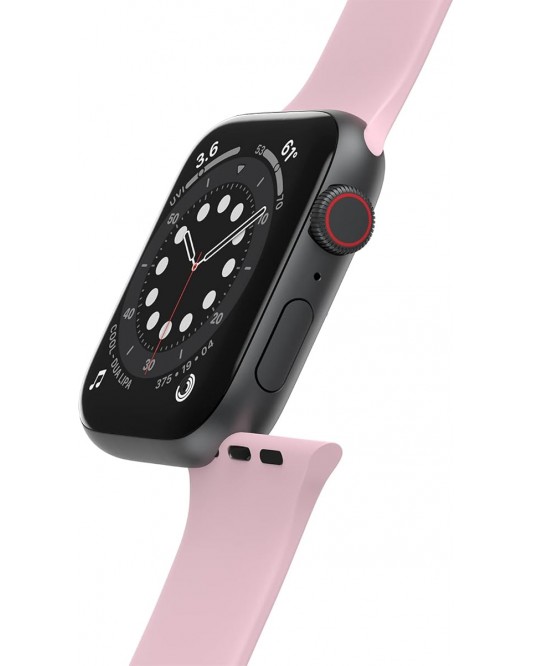 Band for IWatch 42/44/45/46mm - Pinky Promise (Light Pink/Light Orange)
