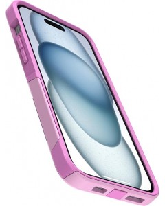 iP15 Plus and iP14 Plus Commuter Series Case - Run Wildflower (Pink)