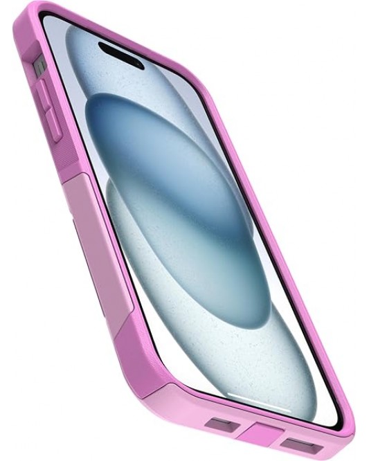 iP15 Plus and iP14 Plus Commuter Series Case - Run Wildflower (Pink)