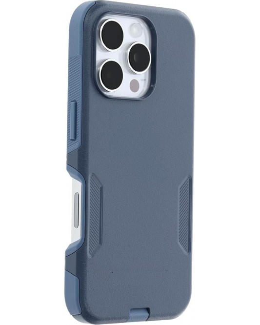 iP16 Pro Max Commuter Series Case - Baby Blue Jeans